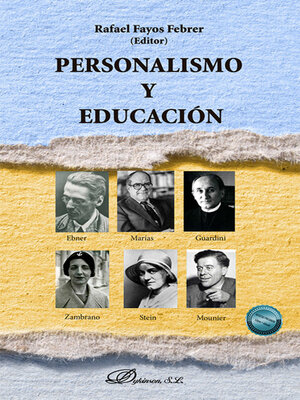 cover image of Personalismo y educación
